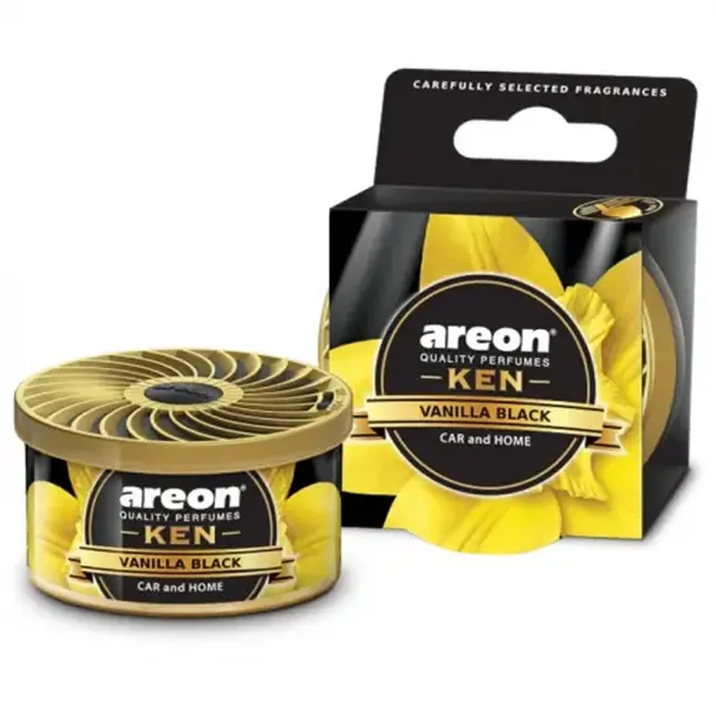 Ароматизатор салону Areon KEN Vanilla Black — Photo 1