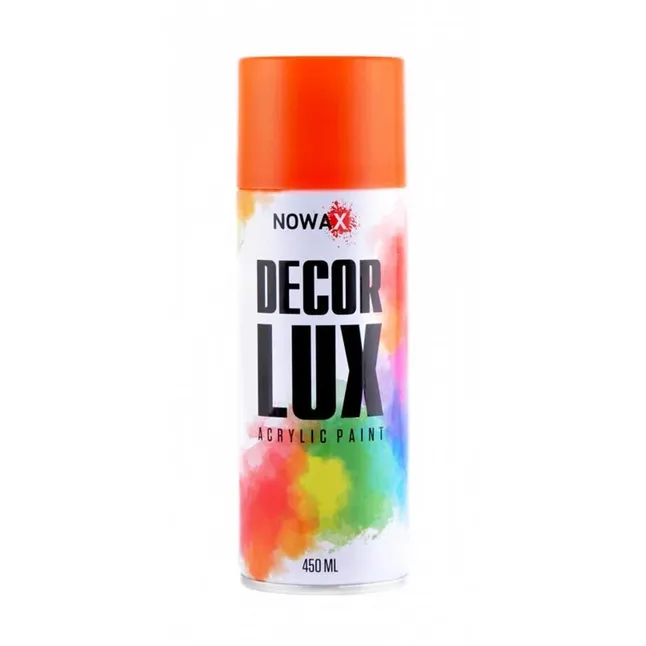 NOWAX Фарба флуоресцентна, 450 мл. помаранчевий (ORANGE) — Photo 1