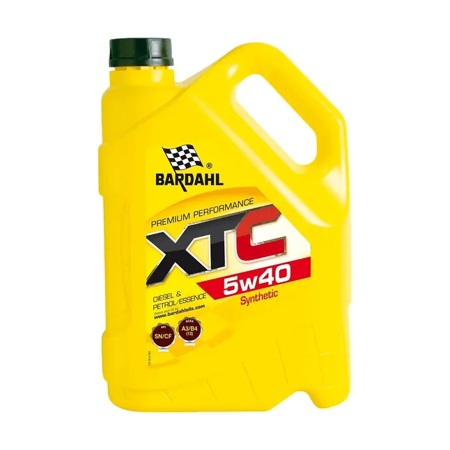 Моторна олива BARDAHL XTC 5W-40 SN/CF A3/B4 5 л — Photo 1