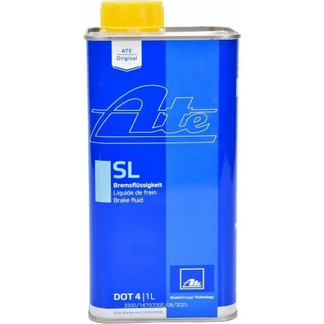 Гальмівна рідина ATE Brake Fluid DOT-4 1 л — Photo 1