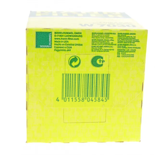 Фільтр масляний MANN-FILTER W 7030 — Photo 6