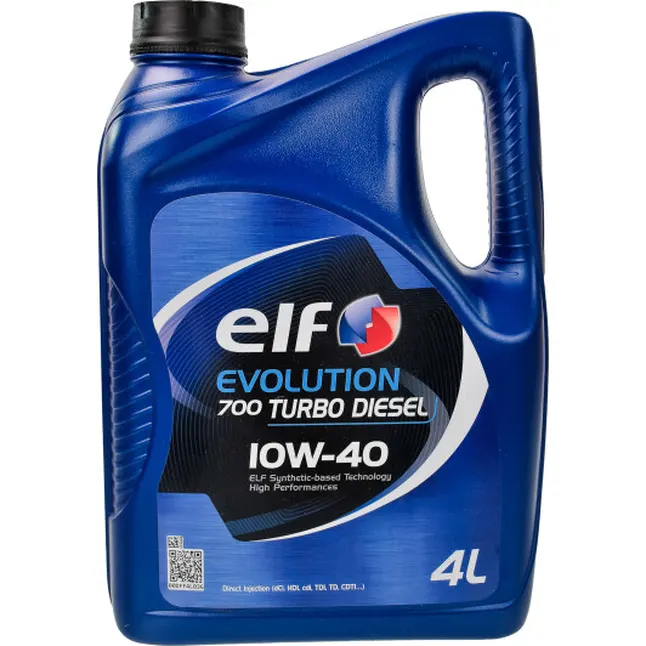 Моторна олива ELF Evolution 700 Turbo Diesel SAE 10W-40 4 л — Photo 1