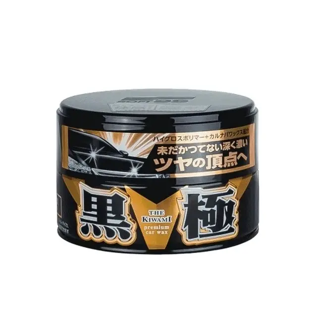 Твердий віск для темного кольору кузова SOFT99 Kiwami Extreme Gloss Wax Black, 200 г