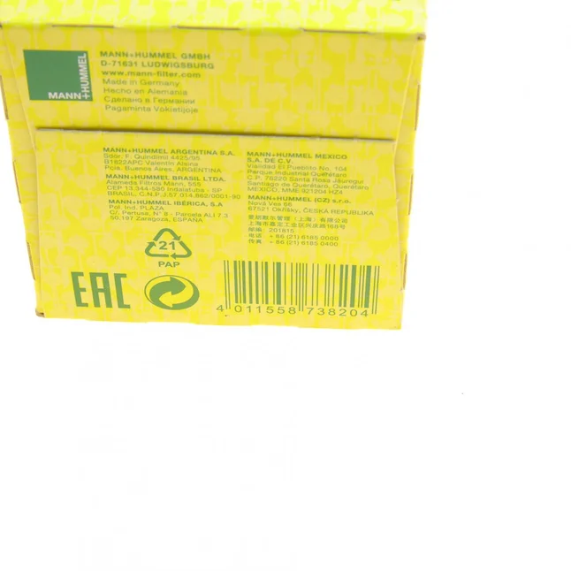 Фільтр масляний MANN-FILTER W 610/1 — Photo 5