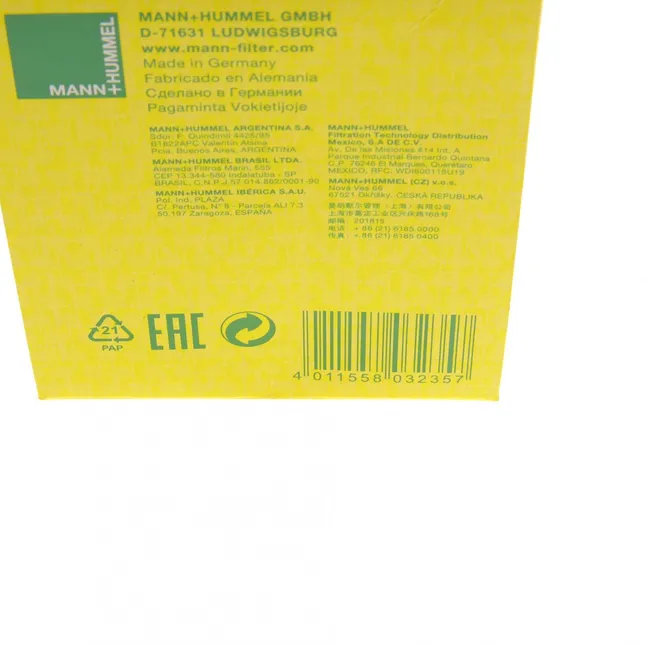 Фільтр масляний MANN-FILTER HU 7019 Z — Photo 8