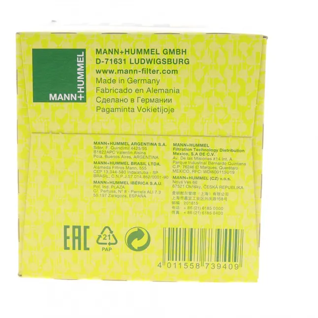 Фільтр масляний MANN-FILTER W 920/48 — Photo 5